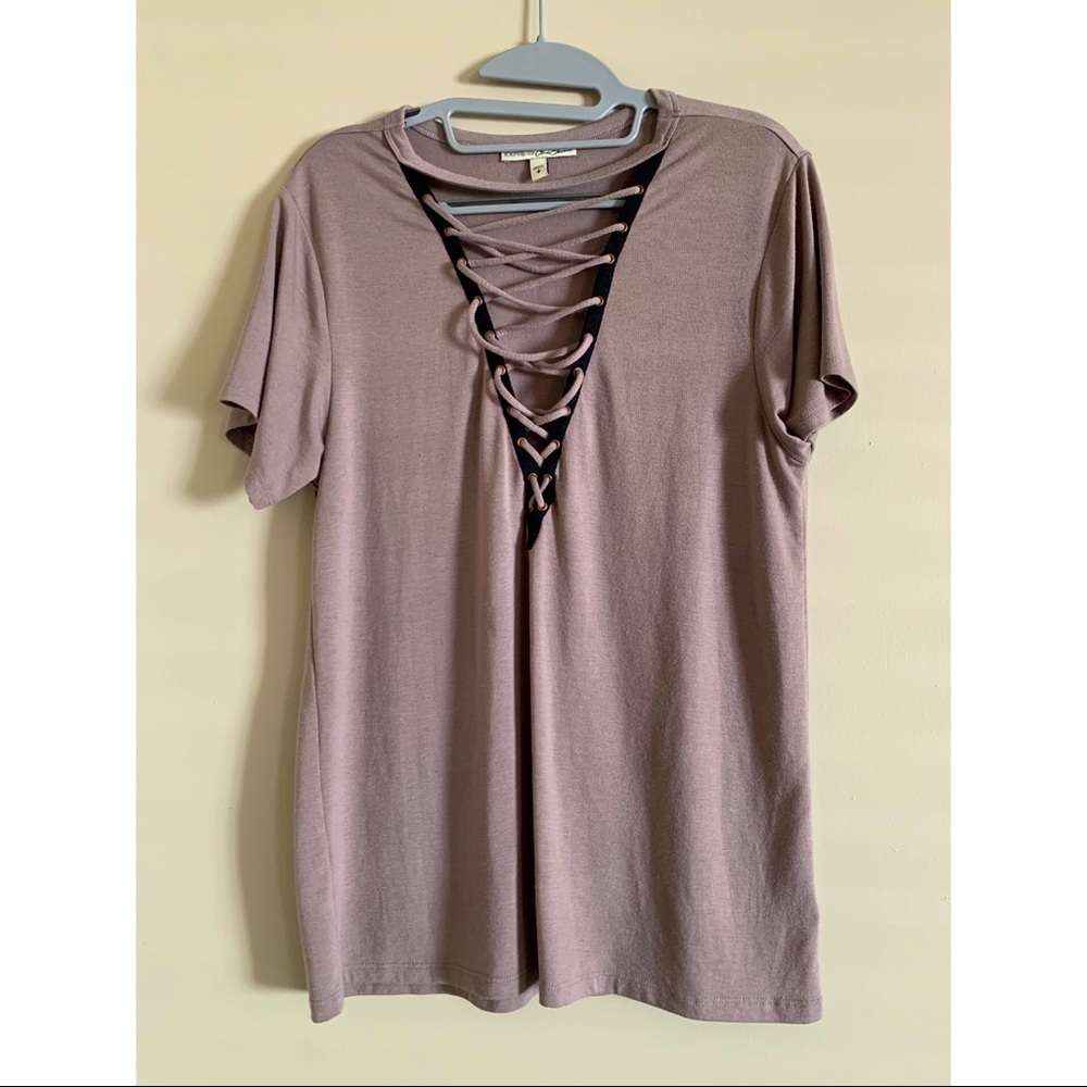Express Criss-Cross Tee
